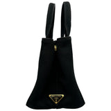 プラダ PRADA カナパミニ 1BG439 ブラック キャンバス レディース ショルダーバッグ