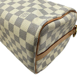 ルイ・ヴィトン LOUIS VUITTON スピーディ・バンドリエール25 N41374 ホワイト ダミエ/アズール レディース ショルダーバッグ