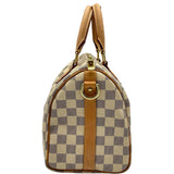 ルイ・ヴィトン LOUIS VUITTON スピーディ・バンドリエール25 N41374 ホワイト ダミエ・アズール レディース ショルダーバッグ