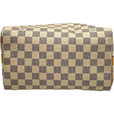 ルイ・ヴィトン LOUIS VUITTON スピーディ・バンドリエール25 N41374 ホワイト ダミエ・アズール レディース ショルダーバッグ