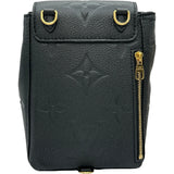 ルイ・ヴィトン LOUIS VUITTON タイニー・バッグパック M80596 ブラック モノグラムキャンバス/アンプラント レディース リュック・デイパック