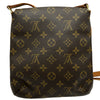 ルイ・ヴィトン LOUIS VUITTON ミュゼット・サルサ ロング M51387 ブラウン モノグラムキャンバス レディース ショルダーバッグ