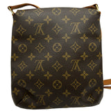 ルイ・ヴィトン LOUIS VUITTON ミュゼット・サルサ ロング M51387 ブラウン モノグラムキャンバス レディース ショルダーバッグ