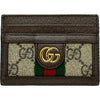 グッチ GUCCI オフディアカードケース 523159 ブラウン GGスプリーム レディース カードケース