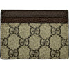 グッチ GUCCI オフディアカードケース 523159 ブラウン GGスプリーム レディース カードケース