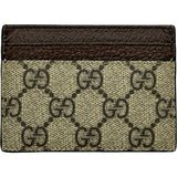 グッチ GUCCI オフディアカードケース 523159 ブラウン GGスプリーム レディース カードケース