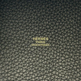 エルメス HERMES ピコタンロックPM W刻印 ブラック ゴールド金具 トリヨンクレマンス レディース ハンドバッグ
