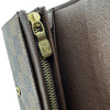 ルイ・ヴィトン LOUIS VUITTON ポルトフォイユ・トレゾール N61736 ブラウン ダミエ・キャンバス レディース 二つ折り財布