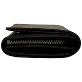ルイ・ヴィトン LOUIS VUITTON ポルトフォイユ・トレゾール N61736 ブラウン ダミエ・キャンバス レディース 二つ折り財布