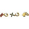 ルイ・ヴィトン LOUIS VUITTON ブルードレイユ スウィートモノグラムピアス ゴールド ゴールドプレーテッド アクセサリー