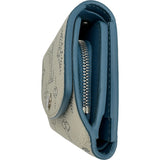 ルイ・ヴィトン LOUIS VUITTON ポルトフォイユ・イリスXS M69212 スノー/ブルーオラージュ モノグラム・マヒナ レディース 三つ折り財布