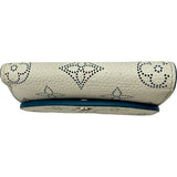 ルイ・ヴィトン LOUIS VUITTON ポルトフォイユ・イリスXS M69212 スノー/ブルーオラージュ モノグラム・マヒナ レディース 三つ折り財布