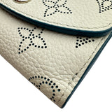ルイ・ヴィトン LOUIS VUITTON ポルトフォイユ・イリスXS M69212 スノー/ブルーオラージュ モノグラム・マヒナ レディース 三つ折り財布
