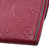 ルイ・ヴィトン LOUIS VUITTON ポルトフォイユ・エミリー M62015 レザン モノグラム・アンプラント レディース 長財布