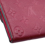 ルイ・ヴィトン LOUIS VUITTON ポルトフォイユ・エミリー M62015 レザン モノグラム・アンプラント レディース 長財布