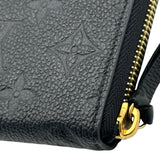 ルイ・ヴィトン LOUIS VUITTON ポルトフォイユ・クレマンス M60171 ブラック モノグラム・アンプラント メンズ 長財布