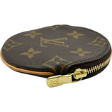 ルイ・ヴィトン LOUIS VUITTON ポルトモネ・ロン M61926 ブラウン モノグラム・キャンバス レディース コインケース