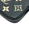 ルイ・ヴィトン LOUIS VUITTON ミニ・ポシェット・アクセソワール M80732 ノワール/ベージュ モノグラム・アンプラント レディース ショルダーバッグ