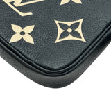 ルイ・ヴィトン LOUIS VUITTON ミニ・ポシェット・アクセソワール M80732 ノワール/ベージュ モノグラム・アンプラント レディース ショルダーバッグ