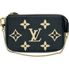 ルイ・ヴィトン LOUIS VUITTON ミニ・ポシェット・アクセソワール M80732 ノワール/ベージュ モノグラム・アンプラント レディース ショルダーバッグ