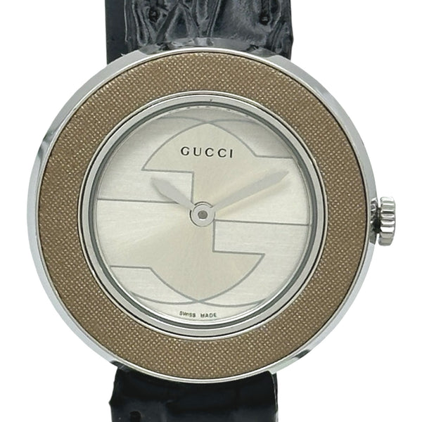 グッチ GUCCI Uプレイ 129.5 シルバー ステンレススチール クオーツ