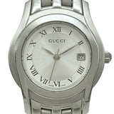 グッチ GUCCI Gクラス 5500L シルバー ステンレススチール クオーツ レディース 腕時計