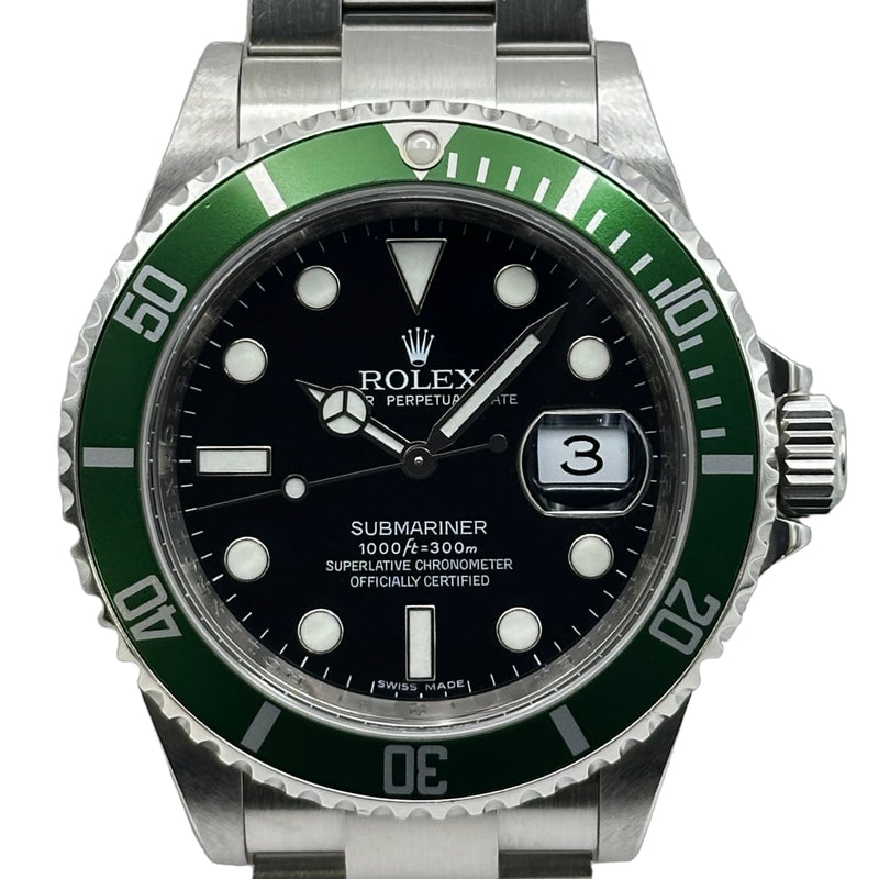 ロレックス ROLEX サブマリーナ 16610LV ブラック ステンレススチール