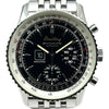 ブライトリング BREITLING モンブリラン スパシオグラフ A36030.1 ブラック ステンレススチール 自動巻き メンズ 腕時計