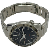 グランドセイコー Grand Seiko スポーツコレクション クォーツ GMT SBGN029(9F86-0AB0) ダークネイビー ステンレススチール クオーツ メンズ 腕時計