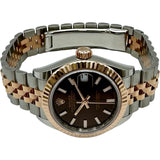 ロレックス ROLEX デイトジャスト28 チョコ 279171 チョコ ピンクゴールド/ステンレススチール 自動巻き レディース 腕時計