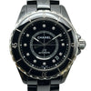 シャネル CHANEL J12 38MM　 H1626 ブラック セラミック/ステンレススチール 自動巻き メンズ 腕時計