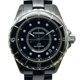 シャネル CHANEL J12 38MM　 H1626 ブラック セラミック/ステンレススチール 自動巻き メンズ 腕時計
