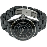 シャネル CHANEL J12 38MM　 H1626 ブラック セラミック/ステンレススチール 自動巻き メンズ 腕時計