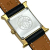 エルメス HERMES Hウォッチ RS1.201 ホワイト ゴールドメッキ/ステンレススチール クオーツ レディース 腕時計