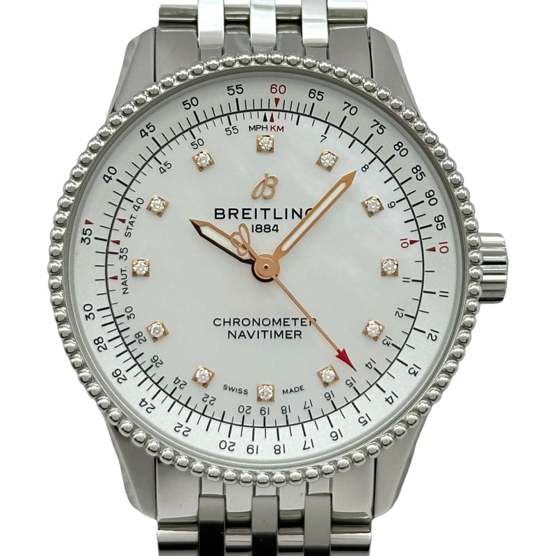 か*ん様 BREITLING 自動巻き腕時計 ブライトリング BREITLING ナビタイマー オートマチック 35 A17395