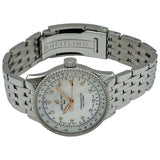 ブライトリング BREITLING ナビタイマー オートマチック 35 A17395 ホワイトシェル ステンレススチール 自動巻き メンズ 腕時計