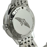 ブライトリング BREITLING ナビタイマー オートマチック 35 A17395 ホワイトシェル ステンレススチール 自動巻き メンズ 腕時計