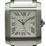 カルティエ Cartier タンクフランセーズLM WSTA0067 シルバー ステンレススチール 自動巻き メンズ 腕時計