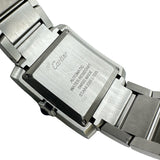 カルティエ Cartier タンクフランセーズLM WSTA0067 シルバー ステンレススチール 自動巻き メンズ 腕時計