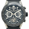 タグ・ホイヤー TAG HEUER カレラキャリバーホイヤー02T クロノグラフトゥールビヨン CAR5A8Y.FC6377 グレー チタン/セラミック(PVD加工) 自動巻き メンズ 腕時計