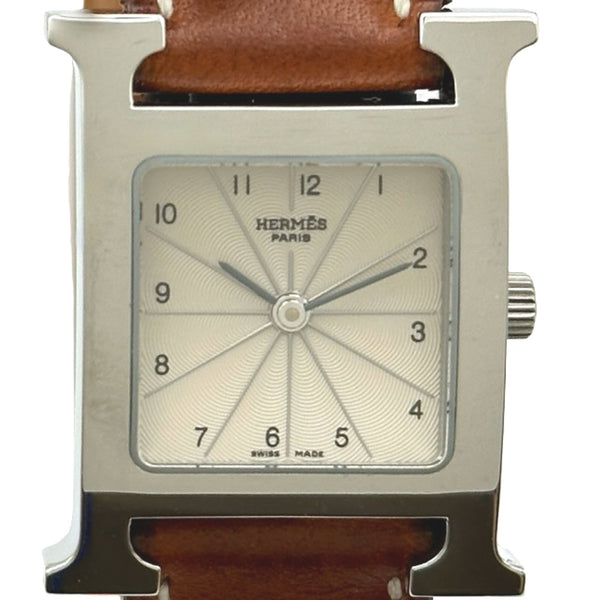 エルメス　HH1.210 ドゥブルトゥール エルメス HERMES Hウォッチ ドゥブルトゥール HH1.210 シルバー