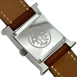 エルメス HERMES Hウォッチ ドゥブルトゥール HH1.210 シルバー ステンレススチール クオーツ レディース 腕時計