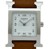 エルメス HERMES Hウォッチ HH1.201 ホワイト ステンレススチール クオーツ レディース 腕時計