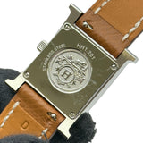 エルメス HERMES Hウォッチ HH1.201 ホワイト ステンレススチール クオーツ レディース 腕時計