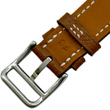 エルメス HERMES Hウォッチ HH1.201 ホワイト ステンレススチール クオーツ レディース 腕時計