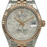ロレックス ROLEX デイトジャスト31 278271 フローラルモチーフ ピンクゴールド/ステンレススチール 自動巻き レディース 腕時計