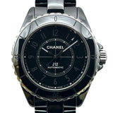 シャネル CHANEL J12 ファントム キャリバー12.1 38MM　 H6185 ブラック セラミック 自動巻き メンズ 腕時計