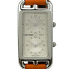 エルメス HERMES ケープコッド ドゥゾーン ドゥブルトゥール CC3.210 シルバー ステンレススチール クオーツ レディース 腕時計