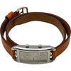 エルメス HERMES ケープコッド ドゥゾーン ドゥブルトゥール CC3.210 シルバー ステンレススチール クオーツ レディース 腕時計
