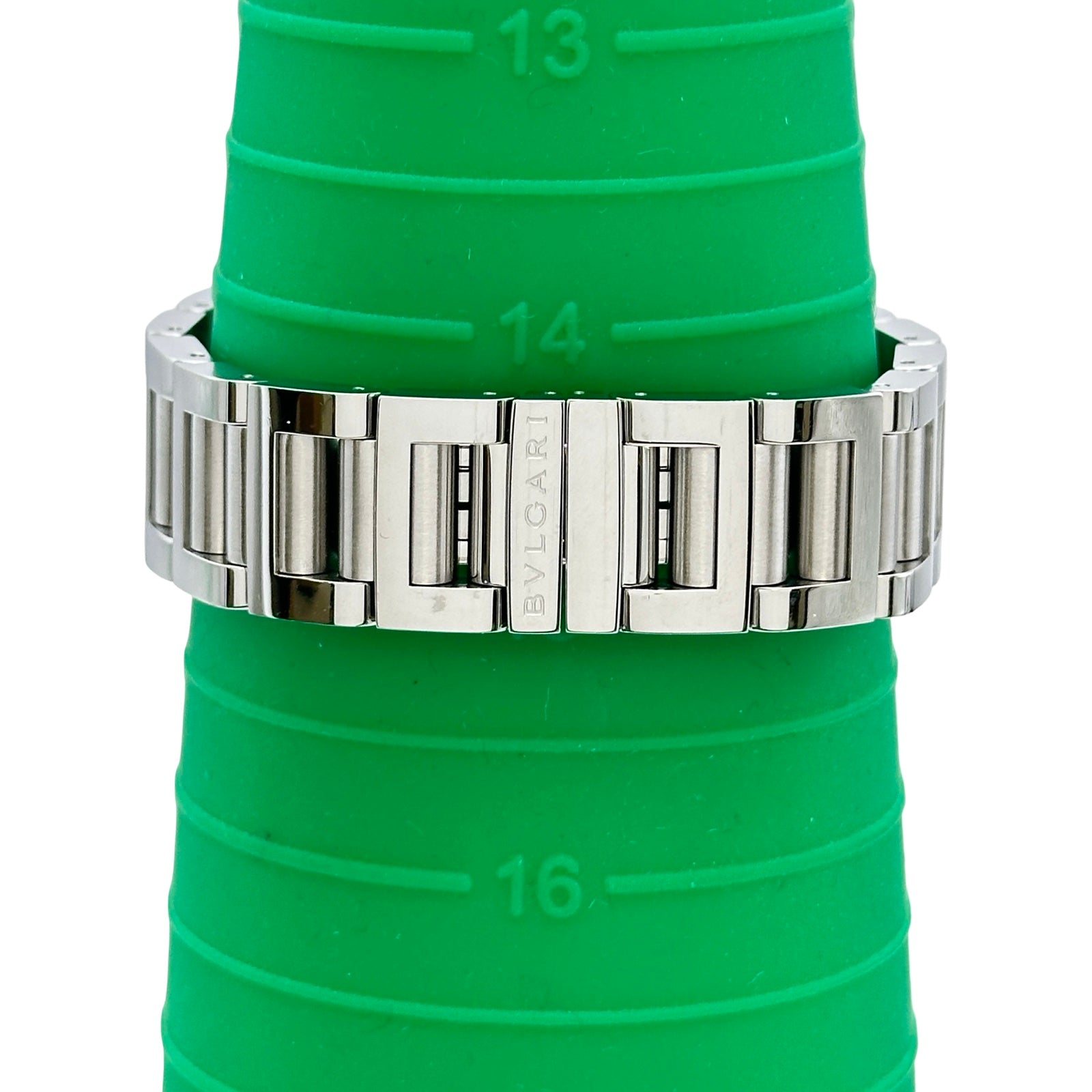 ブルガリ BVLGARI レッタンゴロ RT45S ホワイト ステンレススチール